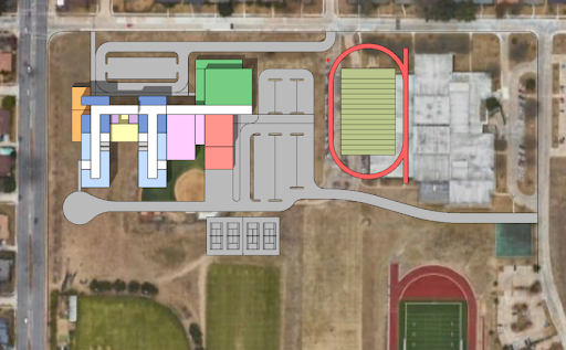 Haggard Middle School Site Map